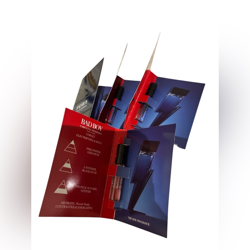 Carolina Herrera Bad Boy Fragrance Set - Red and Blue